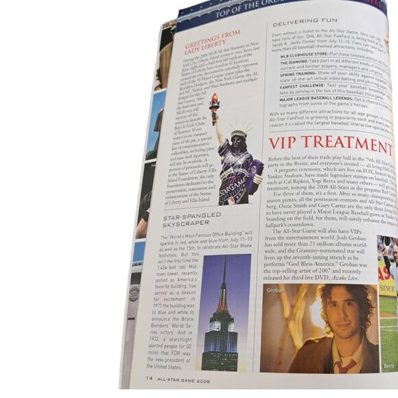 2 FOR $5 SALE 2008 Major League Baseball MLB All-Star Program: Yankee Stadium - Picture 2 of 4